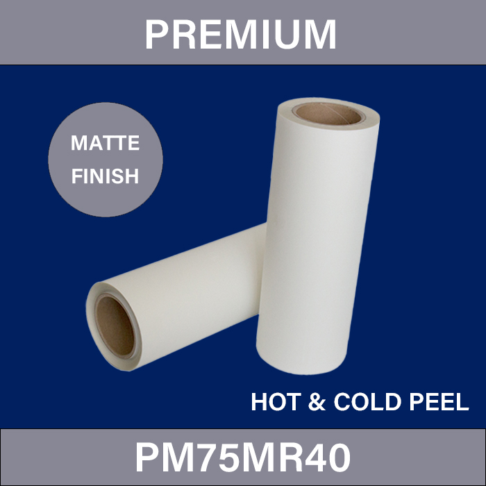 DTF Hot Peel Film Roll 75μm Double Sides Coated DTF Transfer Film 0