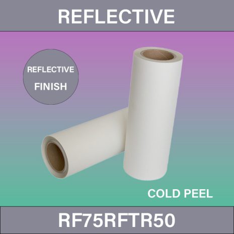Reflective DTF Film_RF75RFTR50_DTF_Film_75_μm_Single_Side_Roll