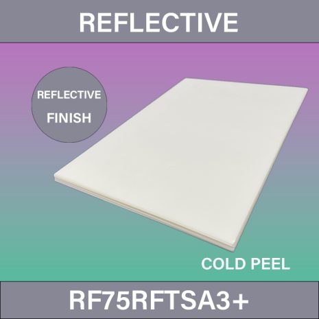 Reflective DTF Film_RF75RFTSA3+_DTF_Film_75_μm_Single_Side_Sheet