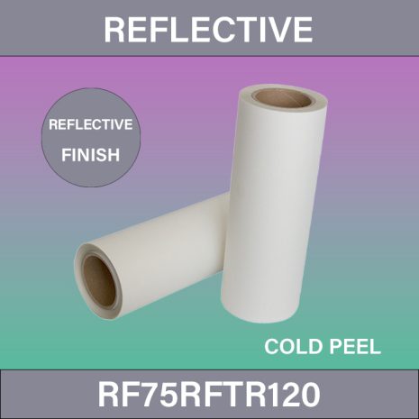 Reflective DTF Film_RF75RFTR120_DTF_Film_75_μm_Single_Side_Roll