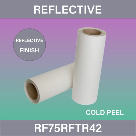 Reflective DTF Film_RF75RFTR42_DTF_Film_75_μm_Single_Side_Roll
