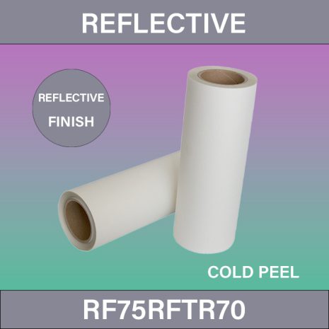Reflective DTF Film_RF75RFTR70_DTF_Film_75_μm_Single_Side_Roll