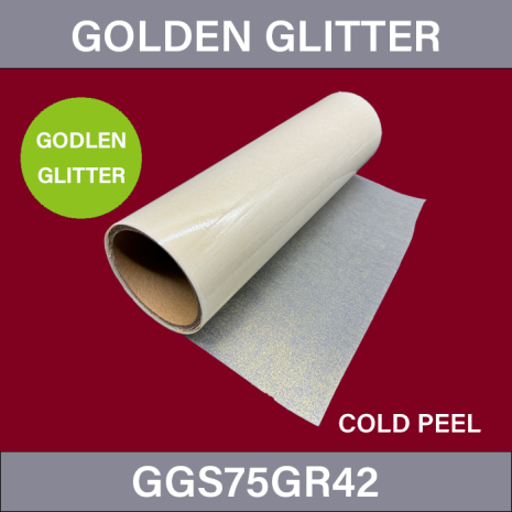 GGS75GR42_Glitter_DTF_Film_75_μm_Single_Side_Roll