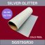 SGS75GR30_Silver Glitter_DTF_Film_75_μm_Single_Side_Roll