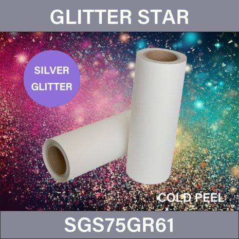 SGS75GR61_Glitter_DTF_Film_75_μm_Single_Side_Roll