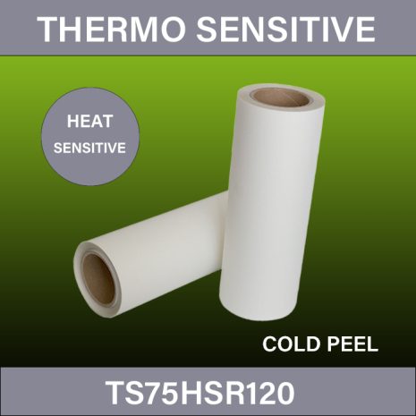 Thermo Sensitive DTF Film_TS75HSR120_DTF_Film_75_μm_Single_Side_Roll