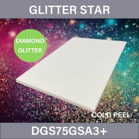DGS75GSA3+_Glitter_DTF_Film_75_μm_Single_Side_Roll