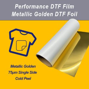 Metallic Golden DTF Foil