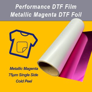 Metallic Magenta DTF Foil