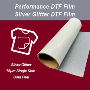 Silver Glitter DTF Film